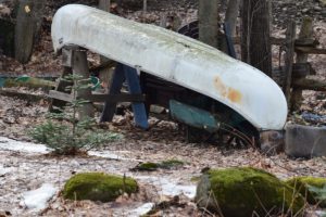 Canoe in the outdoors