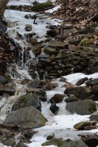 Water fall close to montreal