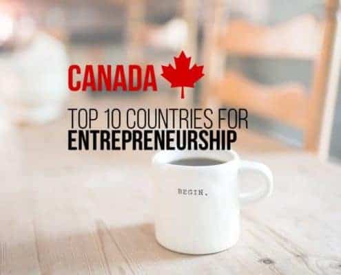 Canada Ranks Seventh world wide for entrepreneurs