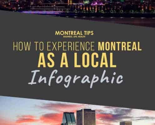 Discover Montreal like a local Infographic