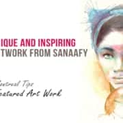 Unique-and-Inspiring-Artwork-from-Sanaafy Picture of an african woman