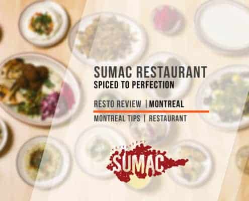 Montreal Tips Feature on SUMAC