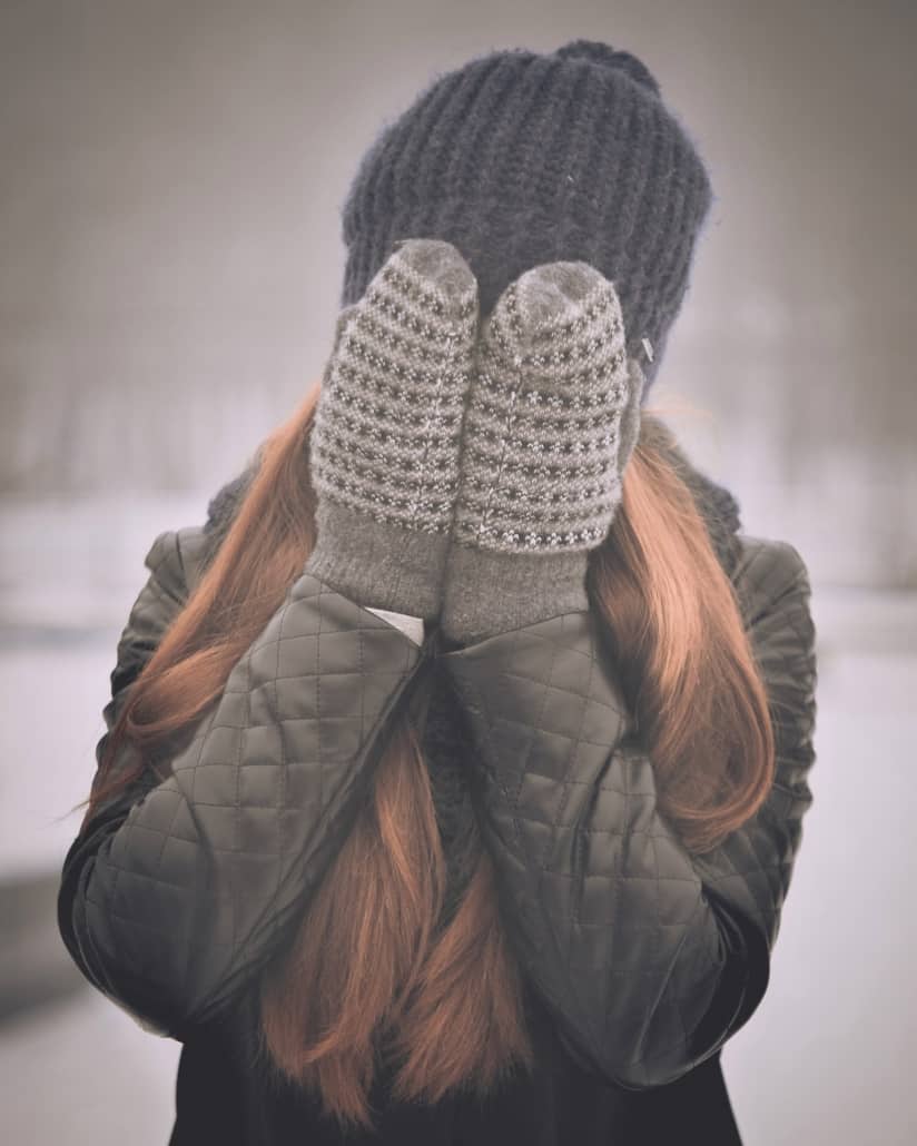 Girl Wearing Winter Clothes