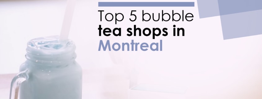 Top 5 bubble tea shop 