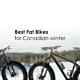 Best Fat Bikes for Canadian Winter