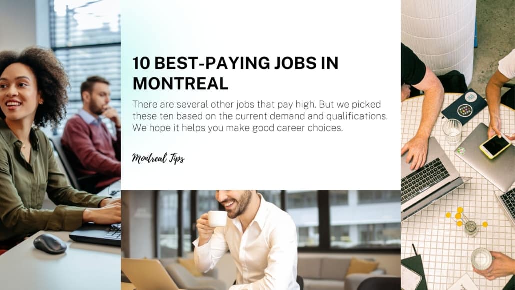 10 Best-Paying Jobs in Montreal