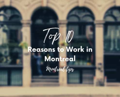 Five reasons to work for Montréal