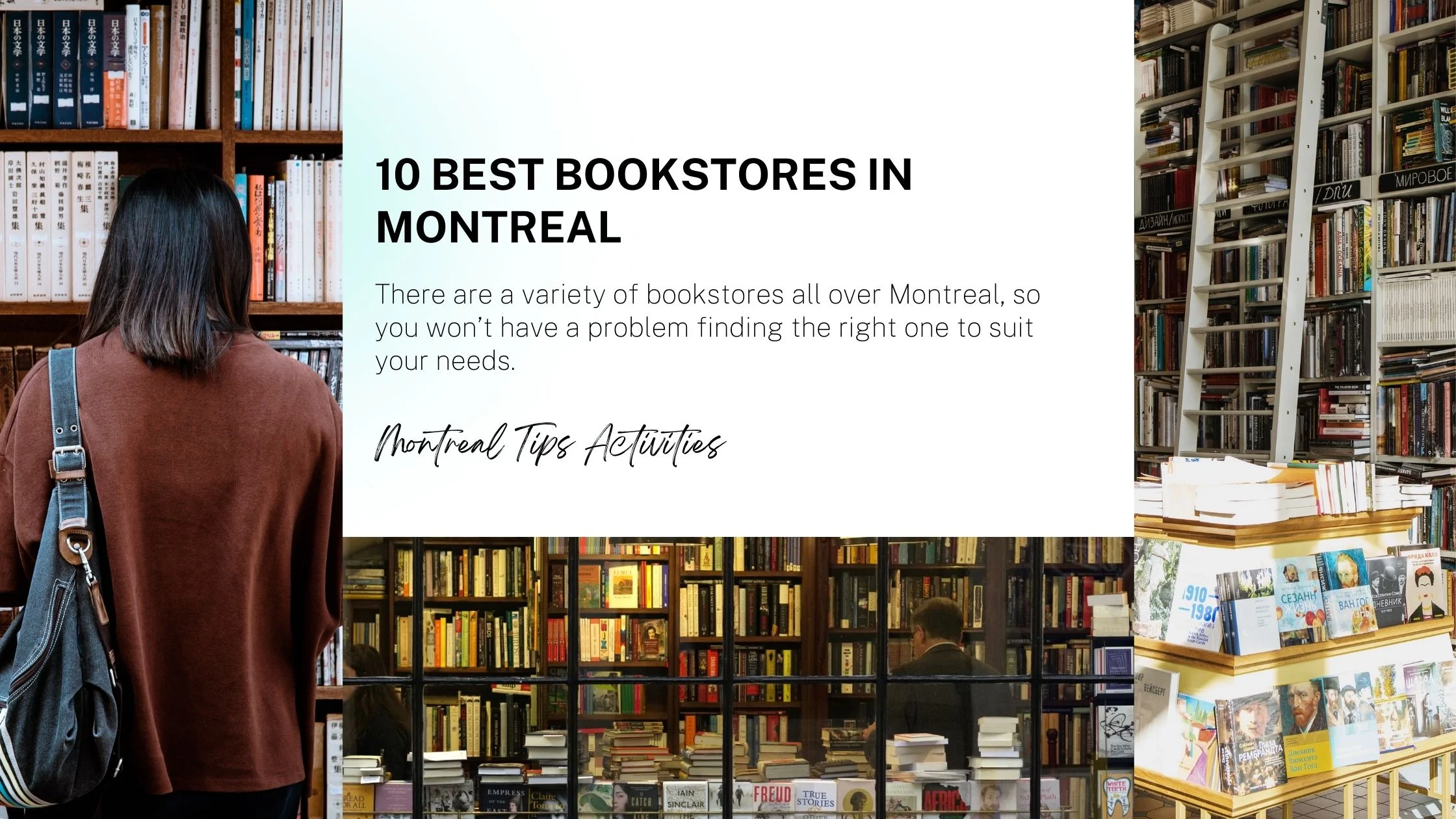 10 Best Bookstores In Montreal The Best Bookshops In Montreal   Green Podcast Minimalist Blog Banner 60.webp