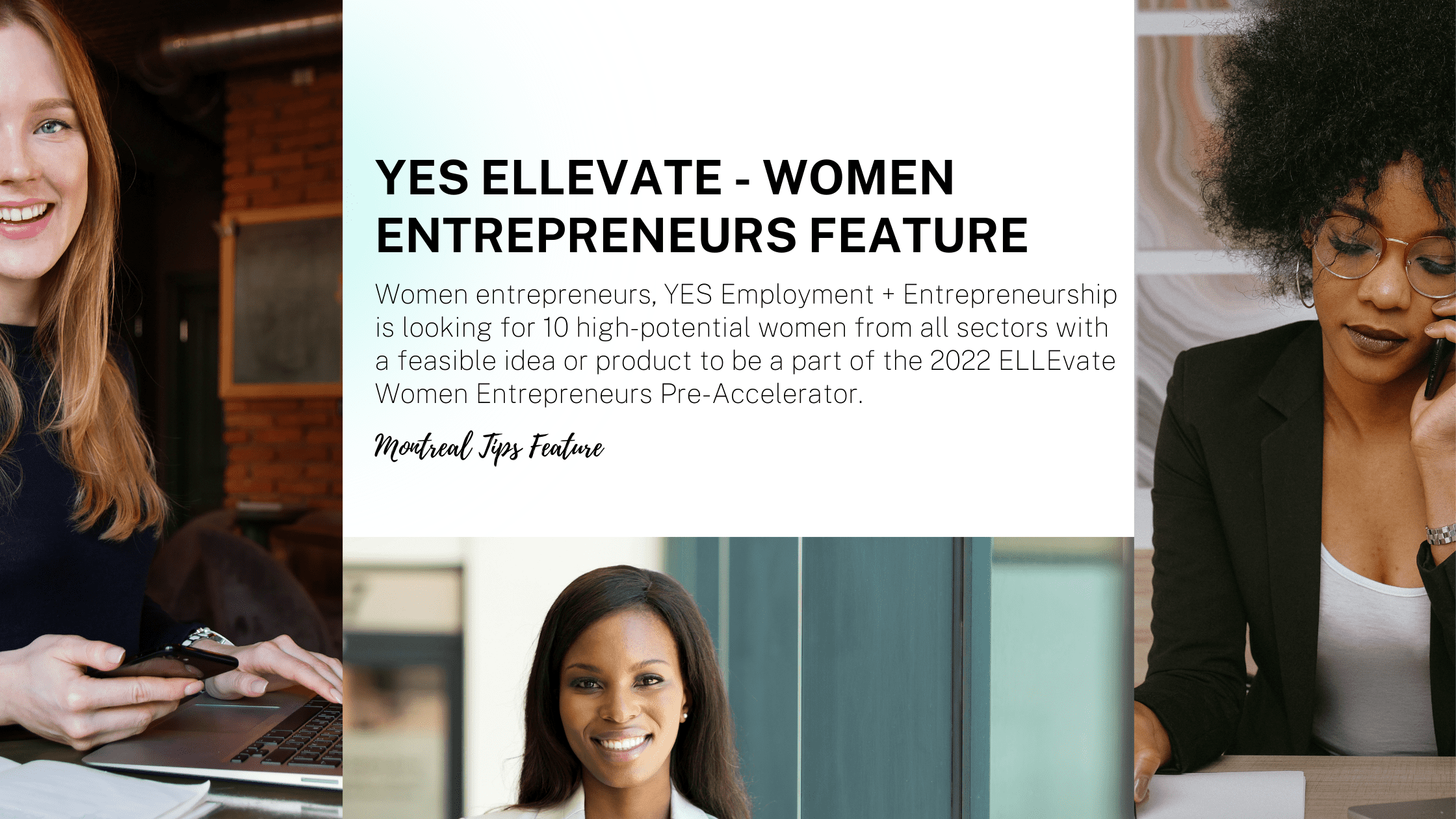 YES Ellevate — Montreal women entrepreneurs program feature