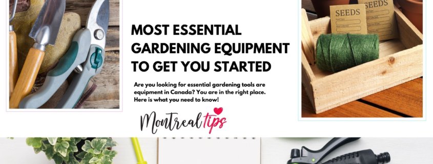 Most essential Gardening Equipment to get you started