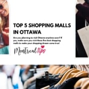 Top 5 shopping malls in Ottawa