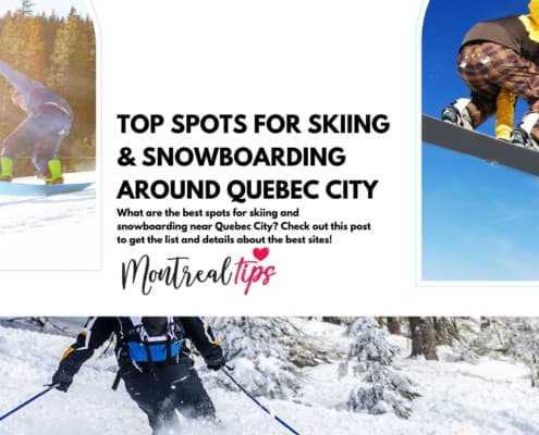 Top spots for skiing & Snowboarding around Quebec City