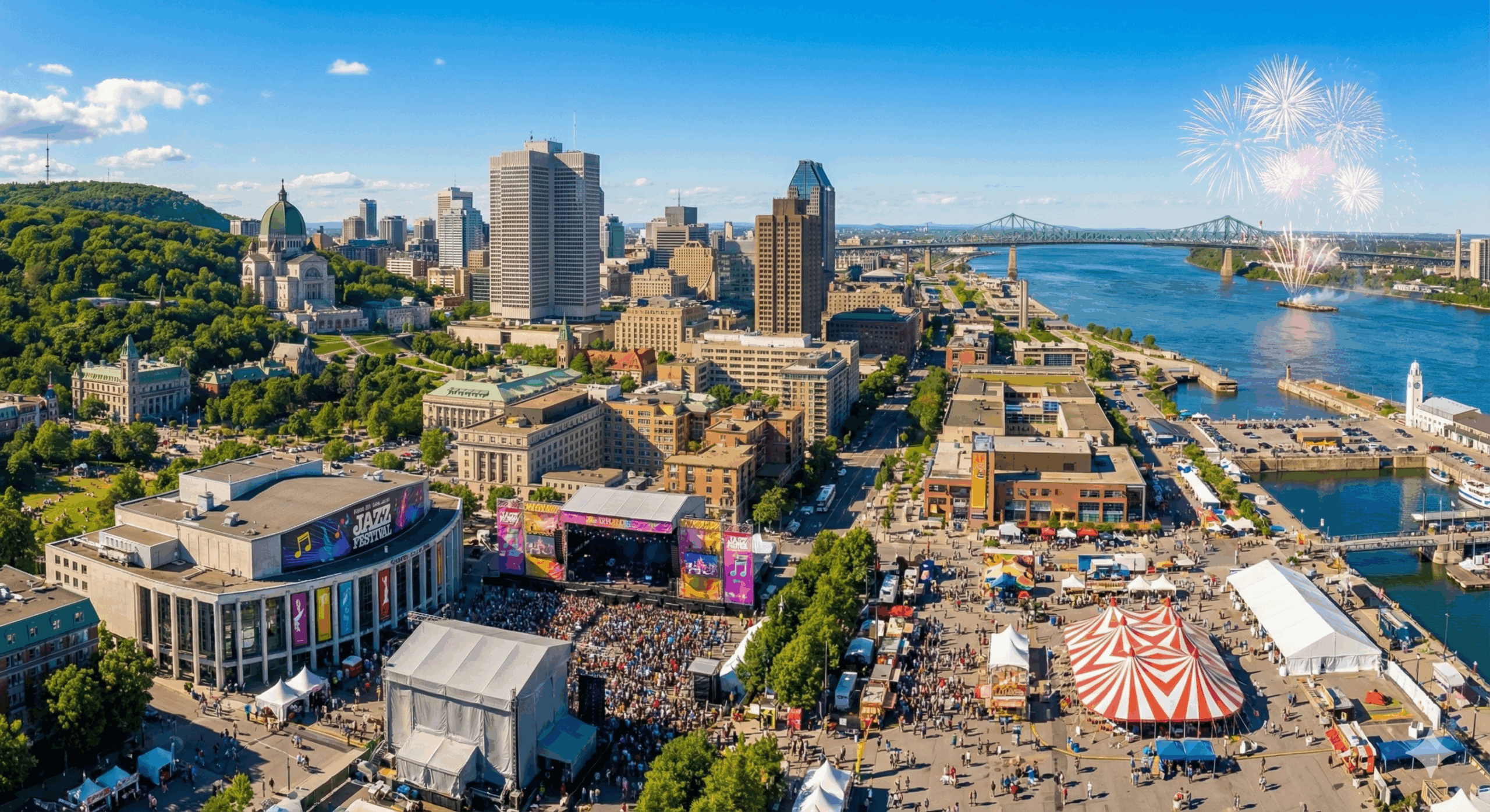 Montreal as the cultural festival capital of North America